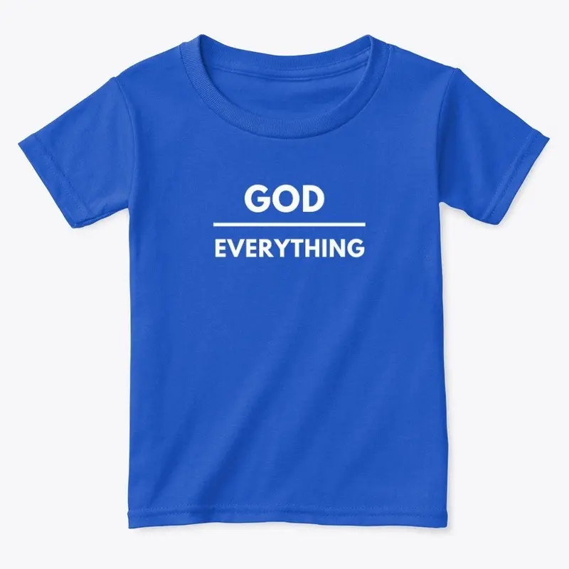 God Over Everything Toddler Tee