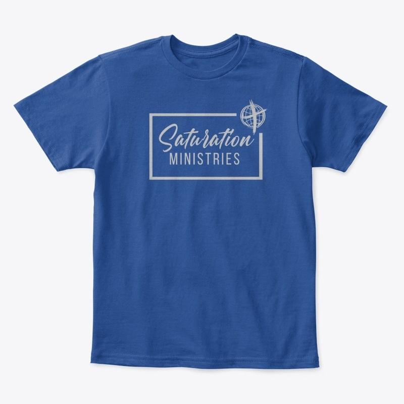 Kids Saturation Ministries Tee Silver