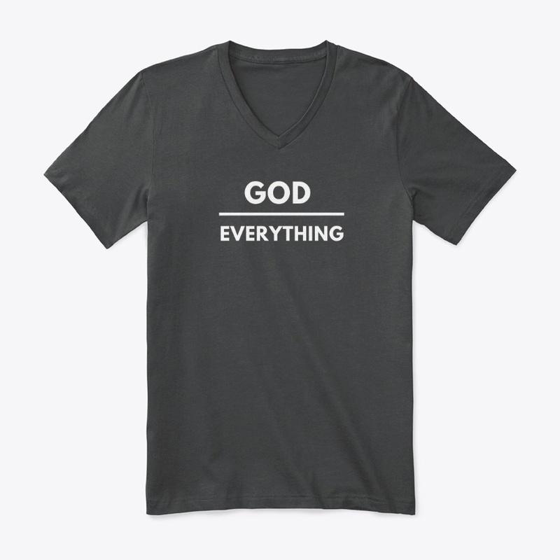 God Over Everything V-Neck Tee